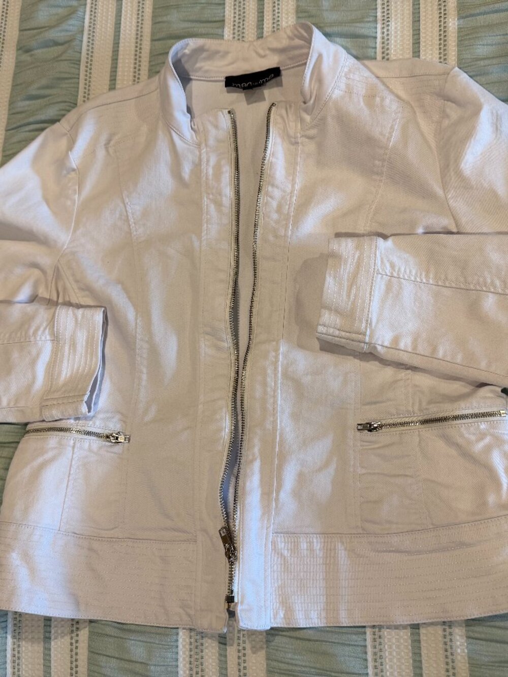 White Denim Jacket